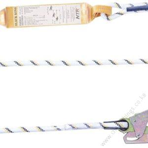 Shock Absorber with Braided Rope