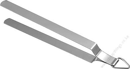 Stainless steel bread tong / chapati tong (chimta/chipyo) (No 3)