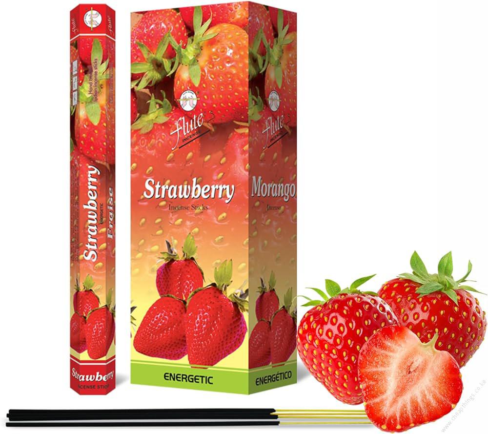 Shalimar Strawberry Incense Sticks (Pack of 6)