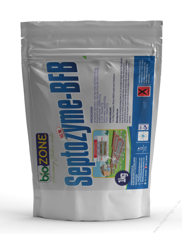 Septozyme BFB (Biodigester, Septic Tank, Pit, Sewage, Compost Bacteria & Enzymes) - 1kg