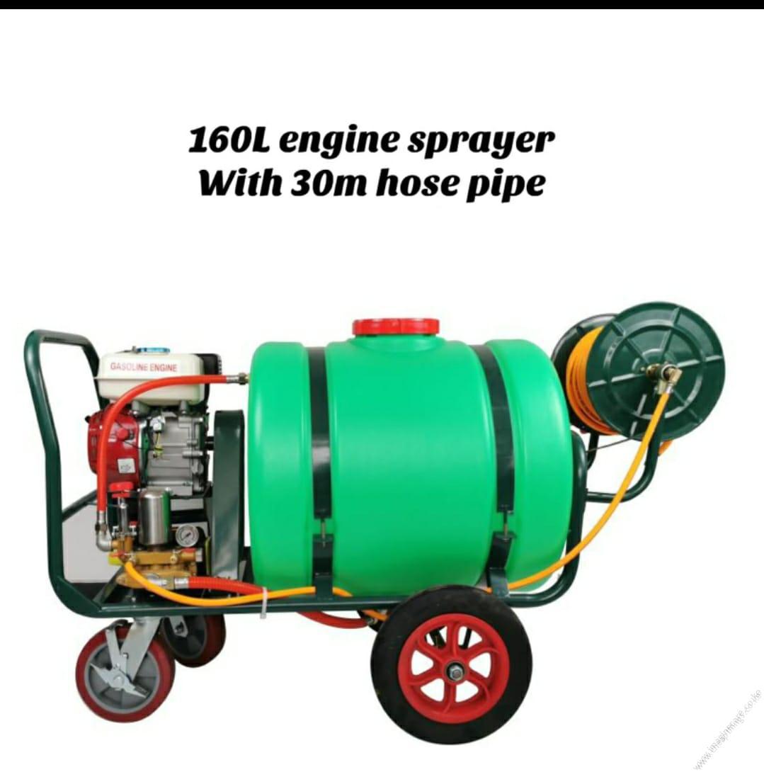 Engine Sprayer 160L +30m pipe (160L)