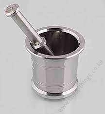 Stainless Steel Pestle and Mortar/ Khaldasta No.3 - Image 7