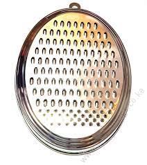 Stainless Steel Oval Grater No.3 - Image 3