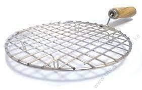 Stainless Steel Gastop Roasting Grill / Papad Jari (Round) - Image 2