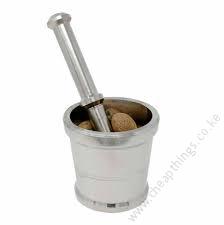 Stainless Steel Pestle and Mortar/ Khaldasta No.3 - Image 3