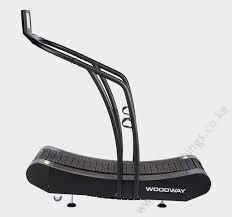 Curved Manual Runner Treadmill.