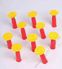 Plastic Peda Chaap Mould 1.5