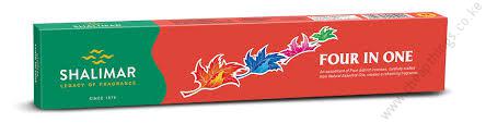 Shalimar 4 in One Incense Sticks 1pack