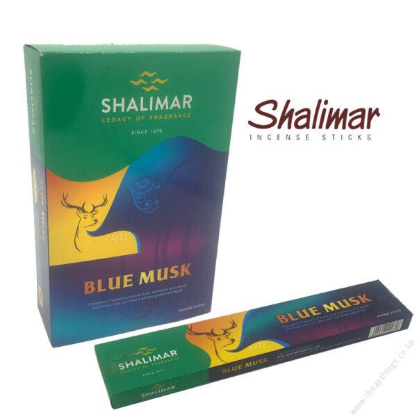 Shalimar Blue Musk Incense Sticks 1pack