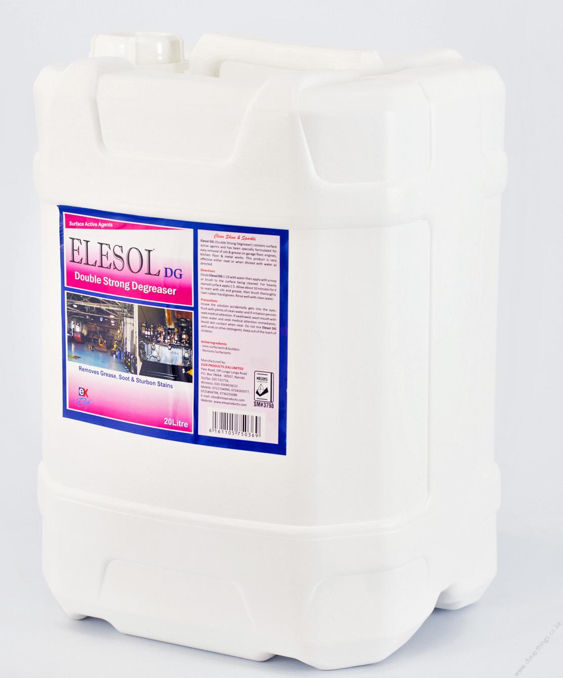 Elesol DG – Double Strong Degreaser – Liquid (20L) - Image 4