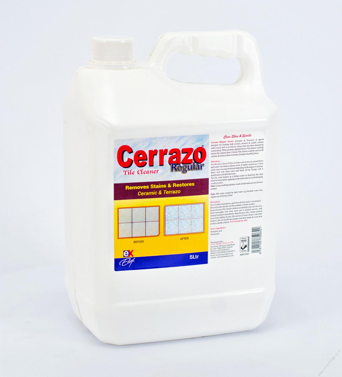Cerrazo Cleaner (Terrazo and Ceramic) Regular (5L) - Image 3