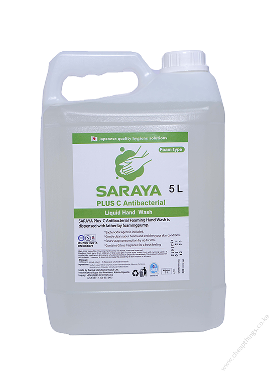 4 x Plus C Hand washing foam (5L)