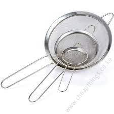 Stainless Steel Strainer (Utility) Medium - Image 4