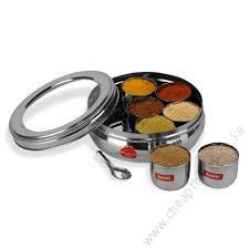 Stainless Steel Spice Tin with See Through Lid 17cm (No 10) - Image 2