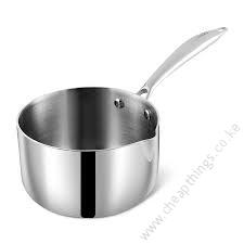 Stainless Steel Milk Pot WITH Spout (1L)