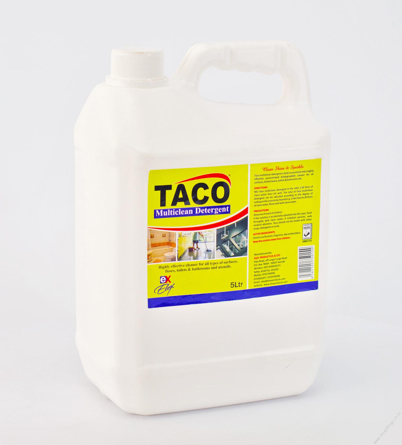 Taco Multi-clean Detergent (5L) - Image 5