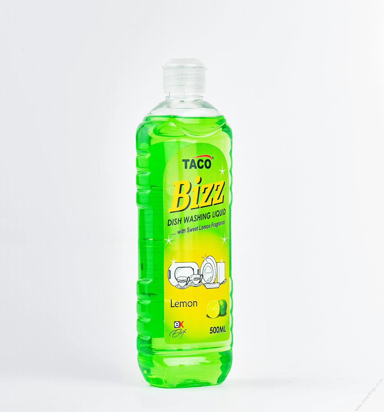 Taco-Bizz dish washing liquid Lemon (500ml) - Image 2