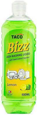 Taco-Bizz dish washing liquid Lemon (500ml) - Image 5