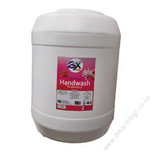 Handwash Gx Cream: Lemon & Strawberry 5LTR