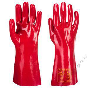 PVC Gloves 18″
