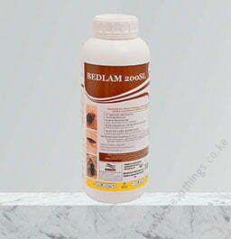 BEDLAM-200SL-1L for Bedbugs, Cockroaches & Fleas