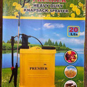Premier Heavy Duty Knapsack Sprayer Yellow 20L