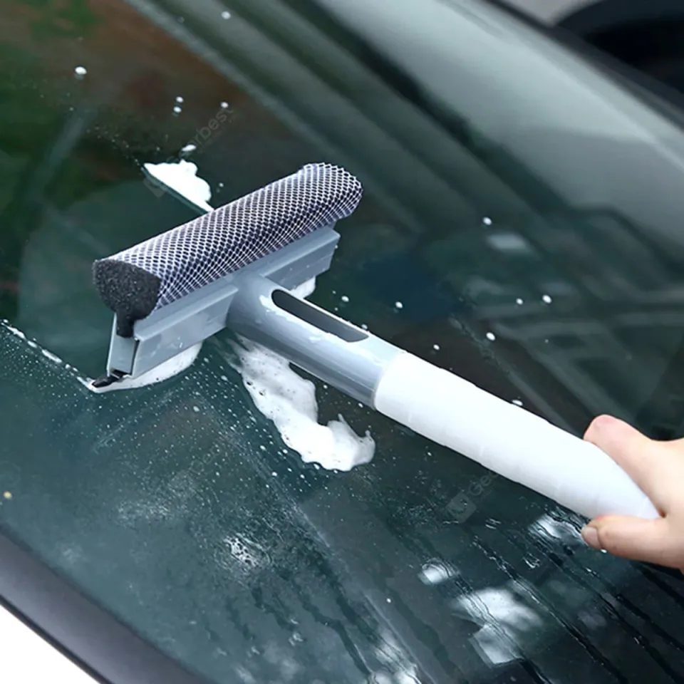 3 in 1 Sponge Squeegee Sprayer Glass Cleaner Wiper for cars and House Windows