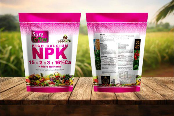 Suregrow High Calcium NPK 15:2:3:16% Ca 1kg