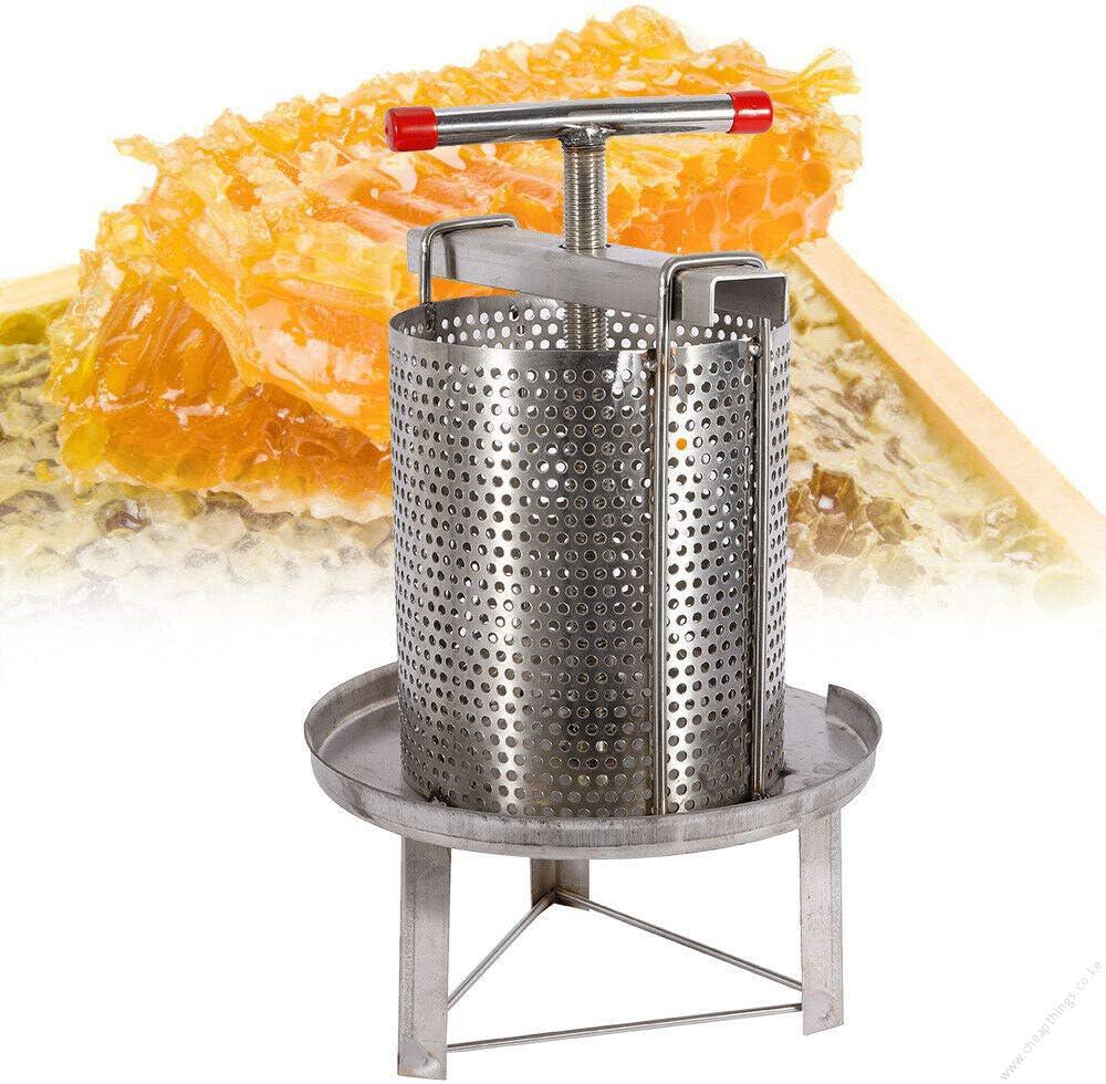 Open Barrel Honey Press