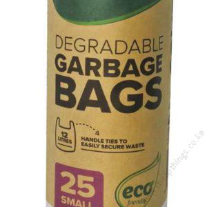 Degradable Garbage Bags 25 Small White 12L.
