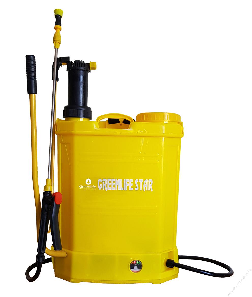 Greenlife Star Knapsack Sprayer Yellow 18L