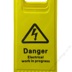 Danger Electrical Work in Progress Caution Sign