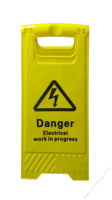Danger Electrical Work in Progress Caution Sign