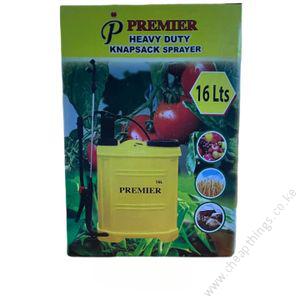 Premier Heavy Duty Knapsack Sprayer Yellow 16L