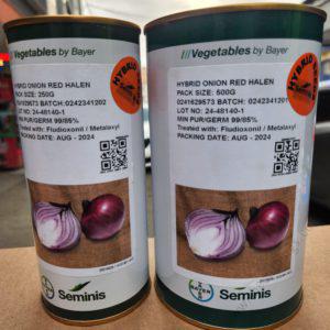 Red Hallen Onion Seeds 250g