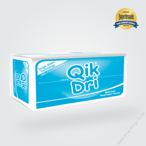 Qik Dri Multi-Fold Hand Paper Towels 240 Sheets