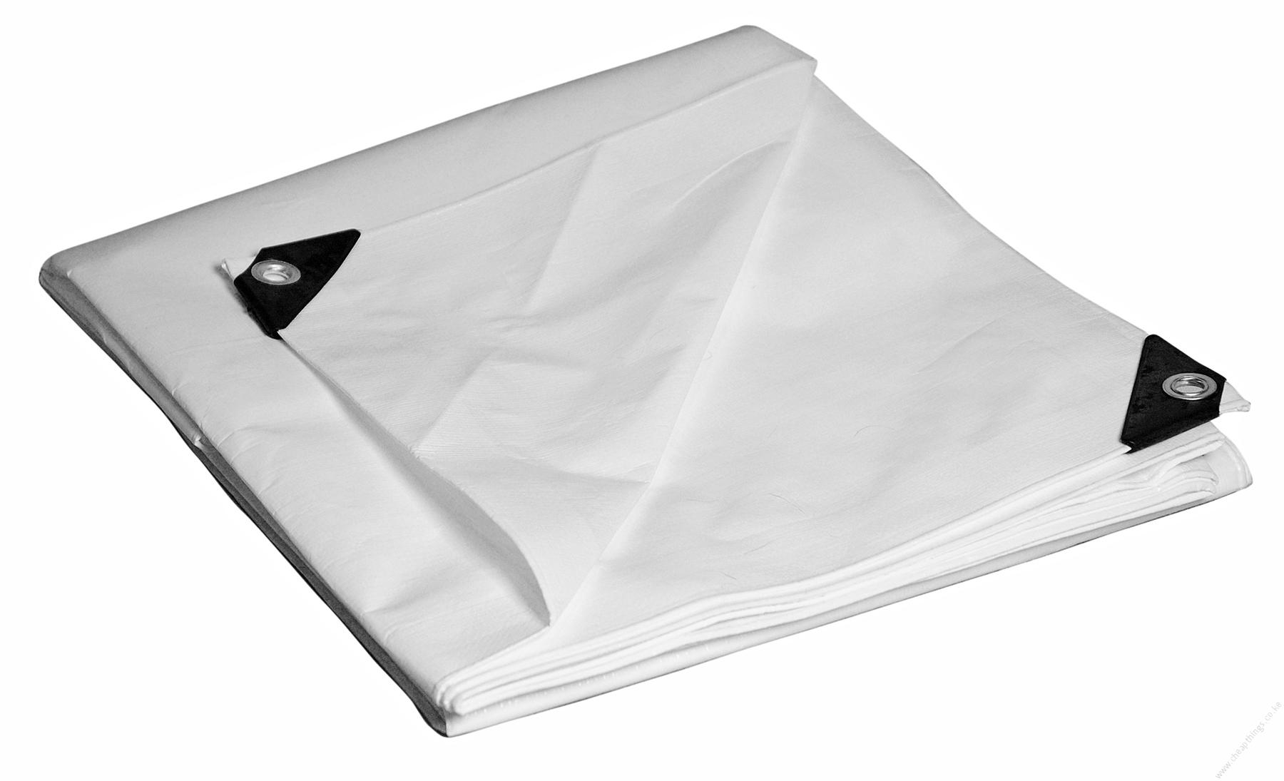 Tarpaulin White 4m x 6m