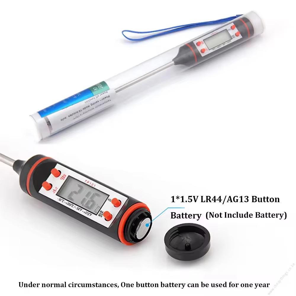 Digital Food Thermometer TP101 Black - Image 4