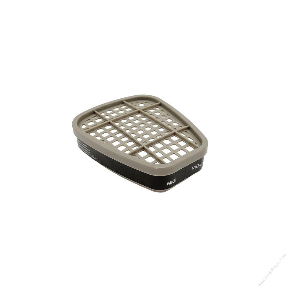 6001 Organic Vapor Cartridge with Activated Carbon Filters for 6100/6200/6800/7502/FF402 Gas Masks - 2pcs - Image 3
