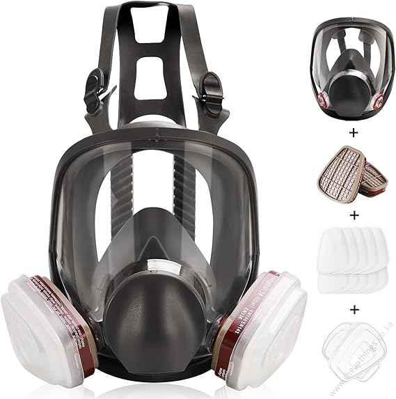 Full Face Gas Mask Respirator 6800 - Image 7