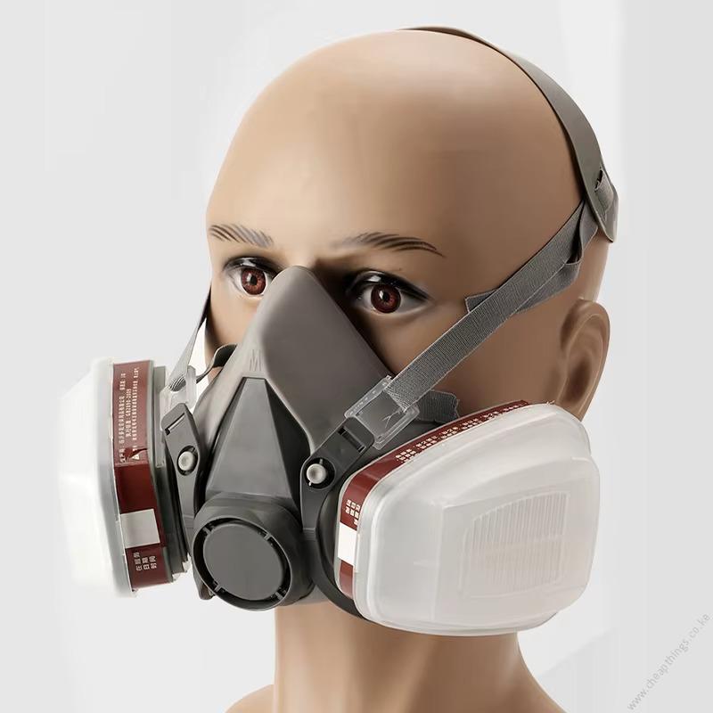 Half Face Gas Mask Respirator 6200 - Image 9