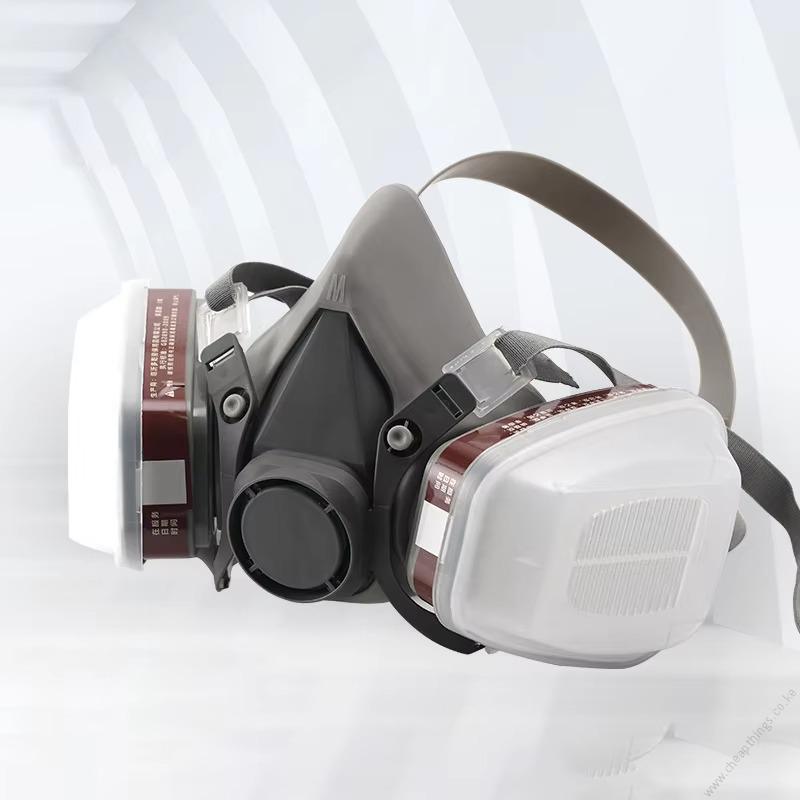 Half Face Gas Mask Respirator 6200 - Image 8