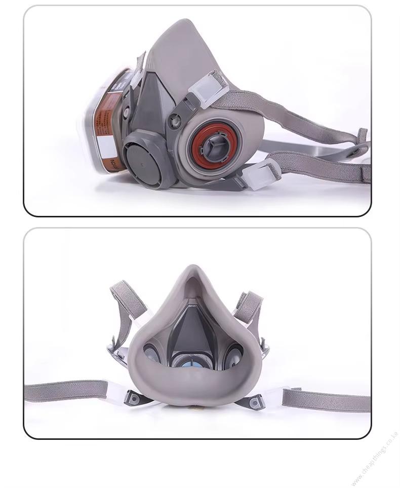 Half Face Gas Mask Respirator 6200 - Image 5