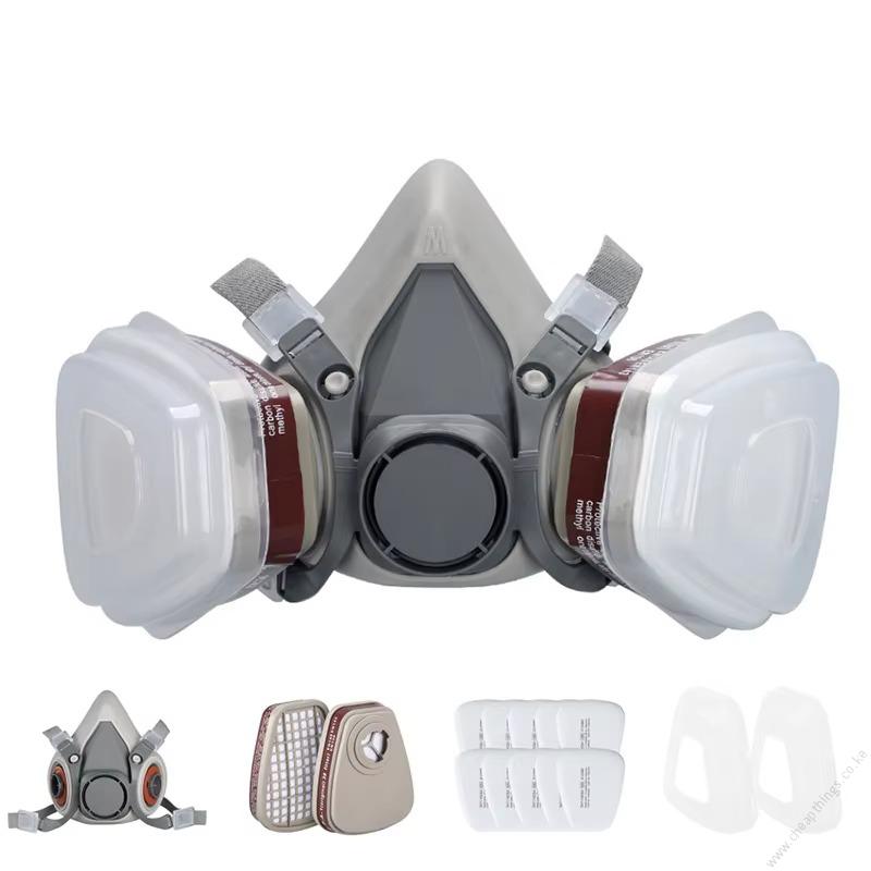 Half Face Gas Mask Respirator 6200 - Image 2