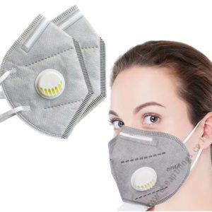 KN95 Mask Valved 3M Gray 1pc